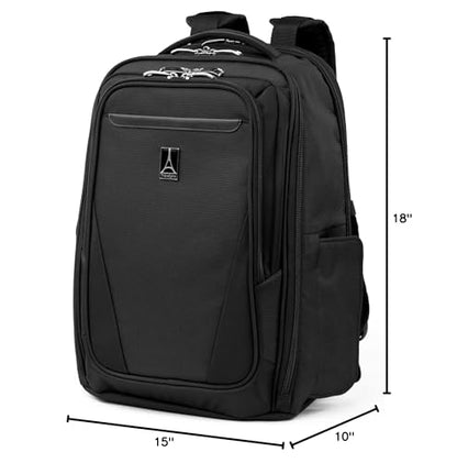 Travelpro Maxlite Travel Laptop Backpack, Black, 18-Inch