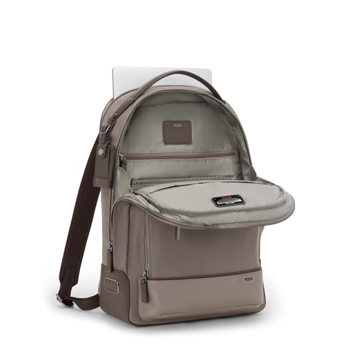 TUMI - Harrison Warren Backpack - Men's Laptop Pack fits up to 15" Screen - Business & Travel Bag - Taupe Driftwood - color: Brown