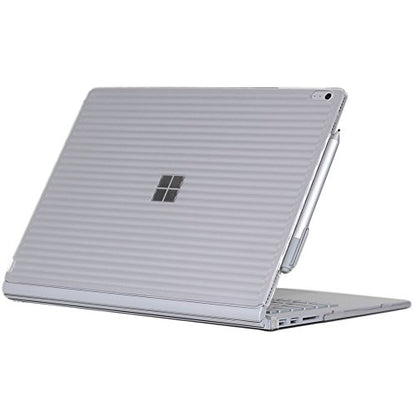 mCover Case Compatible for 2016~2022 13.5" Microsoft Surface Book 1/2 / 3 with Detachable Tablet Display ONLY (NOT Fitting Cheaper Surface Laptop Models) - Clear - color: Clear
