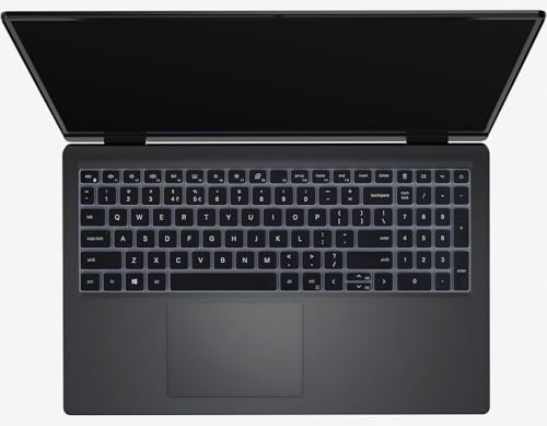 Keyboard Cover for 2026 2025 Dell 15 Laptop DC15250 DC15255 15.6, Dell Inspiron 15 3510 3511 3515 3520 3525 3530 3535 5510 5515 5518 15.6", Inspiron 16 5640 5645, 15.6 Dell Latitude 3520 Skin -Black - color: Black