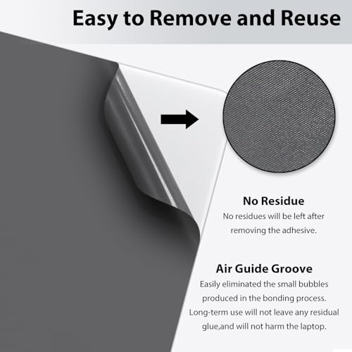 Laptop Skin Decal for 2026 MacBook Neo 13" Model A3404 | Ultra-Thin Wrap with Anti-Scratch, Dustproof,and Anti-Fingerprint Protection,Residue-Free Protective Sticker (Gray) - color: Gray