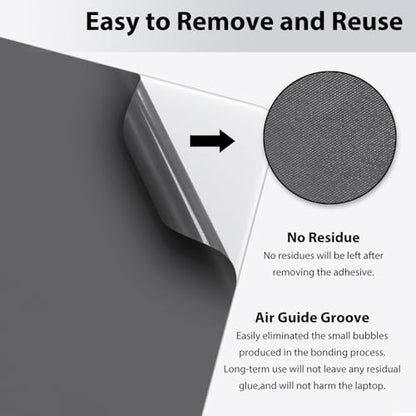 Laptop Skin Decal for 2026 MacBook Neo 13" Model A3404 | Ultra-Thin Wrap with Anti-Scratch, Dustproof,and Anti-Fingerprint Protection,Residue-Free Protective Sticker (Gray) - color: Gray