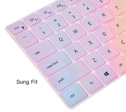 Dell Keyboard Cover for Latitude 3000 3340 5320 5330 5340 5350 7320 7330 7340 7350 13.3" - Rainbow - color: Rainbow