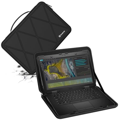Smatree Hard EVA Protective Case for 14 inch Dell Pro Rugged 14 | Compatible for 14 inch Dell Pro Rugged 14 Laptop, for 14 inch Latitude 5430 Rugged Laptop, Computer Sleeve Bag (X8260) - color: X Series-Black, size: For 14 inch DELL Pro/Latitude(X8260)