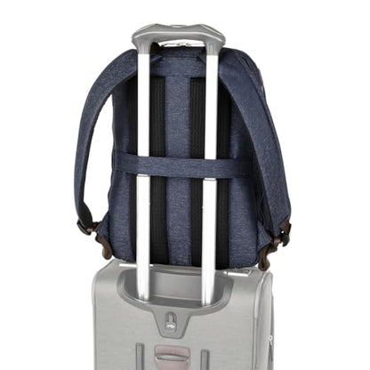 Travelpro Platinum Elite Laptop Travel Backpack, Business, Water Resistant, Men and Women - color: True Navy Blue, size: 17.5 inches