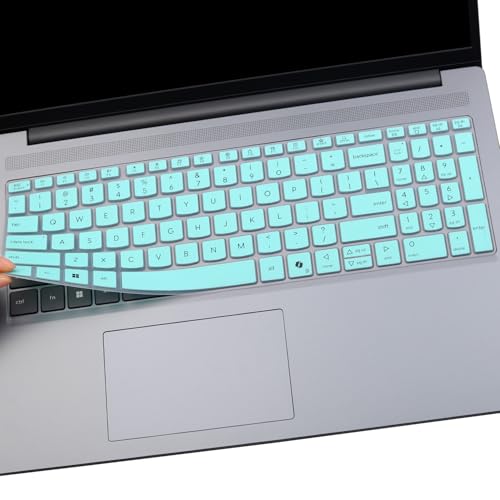 Keyboard Skin for 2025 Lenovo IdeaPad Slim 5 5i 16AHP10 16AKP10 16IRH10R 16'', IdeaPad Slim 3 3i 3X 16 15" 16ARP10 16IRH10 15AHP10 15IRU10 15Q8X10 15IRH10-HotBlue - color: HotBlue