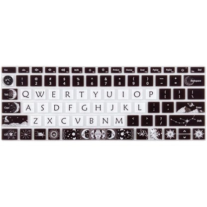 Cute Keyboard Cover for Microsoft Surface Laptop 3/4 / 5 13.5”&15”, Surface Laptop Studio 1/2 14.4”, Sun and Moon - color: Sun and Moon