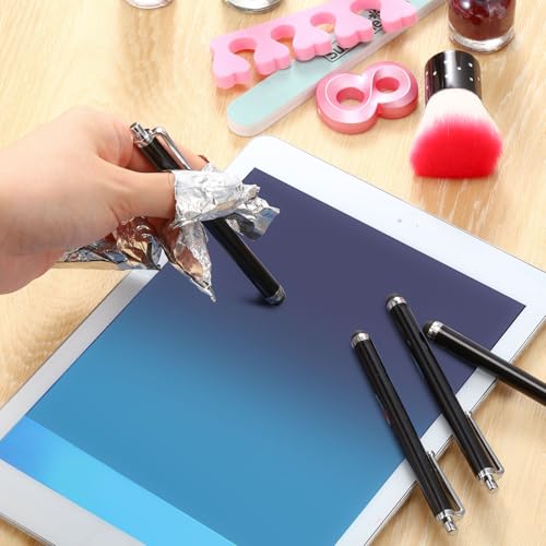 Outus Stylus Pen Set of 100 Universal Capacitive Stylus Compatible with Samsung, Tablet, Most Devices with Capacitive Touch Screen (Black)