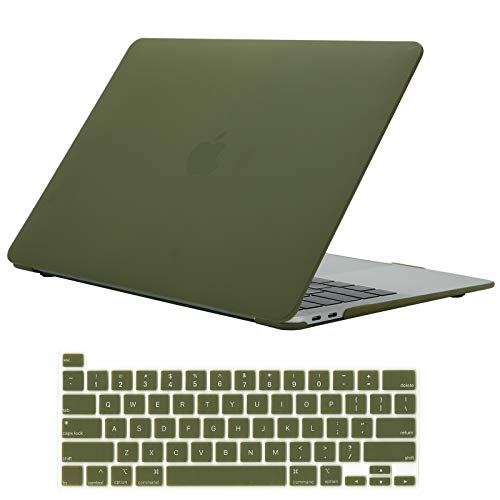 Se7enline for MacBook Pro 13 inch Case M2/M1 2026-2020 A2338,Avocado Green | Hard Shell Laptop Case Washable Keyboard Cover Skin Anti-Scratch Anti-Drop Heat Dissipation Full Port Access Slim Lightweight - color: Avocado Green