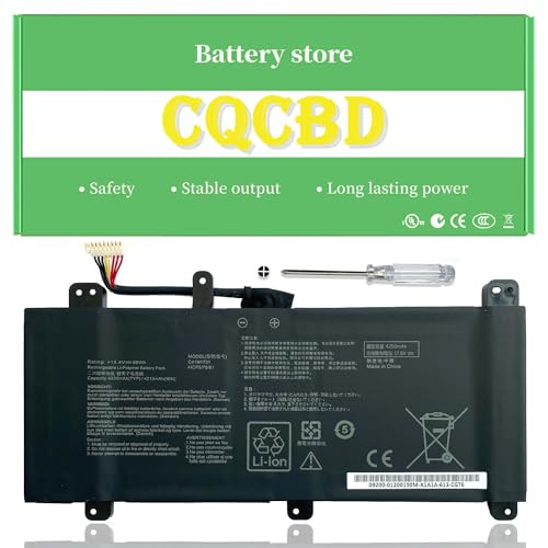 CQCBD (Type-A) C41N1731 Laptop Battery for ASUS ROG Strix Scar II GL704 GL704GW GL704GV GL704GM GL704GS Series G715GV-EV043R G715GW-EV084T GL704GM-EV027T GL704GV-EV013T GL704GM-EV021T (15.4V 66Wh) - style: (Type-A) C41N1731