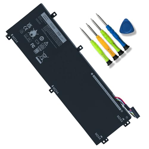 JOTACT H5H20 56Wh 11.4V Laptop Battery Compatible with Dell XPS 15 9590 9570 9560 9550 15-9550 Precision 15 5510 5520 5530 5540 Series RRCGW 62MJV M7R96 5D91C 05D91C 5041C - size: 10.56*4.53*0.15 inch H5H20
