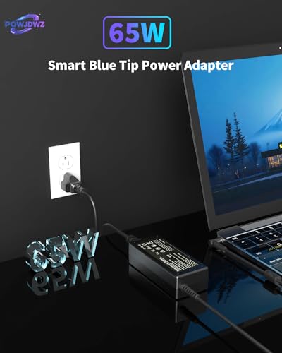 65W USB C AC Adapter Laptop Charger Compatible with Dell Latitude 3450 5520 7420 5420 5550 5450 5440 5430 5540 5530 7440 Inspiron 14 16 XPS 13 Chromebook 3100 Computer Power Cord (Black5) - color: Black5