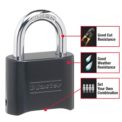 Kensington Universal Tablet and Laptop AC Lock & Charge Station (K62880NA) and Master Lock Combination Lock