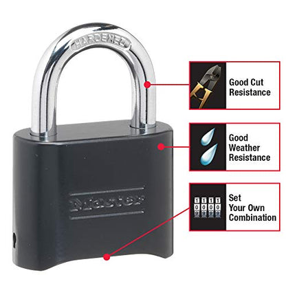 Kensington Universal Tablet and Laptop AC Lock & Charge Station (K62880NA) and Master Lock Combination Lock
