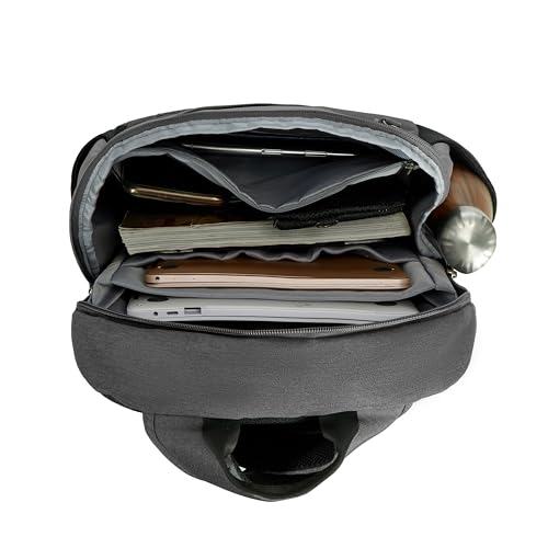 Travelon Anti-Theft Metro Backpack with RFID blocking pouch - color: Gray