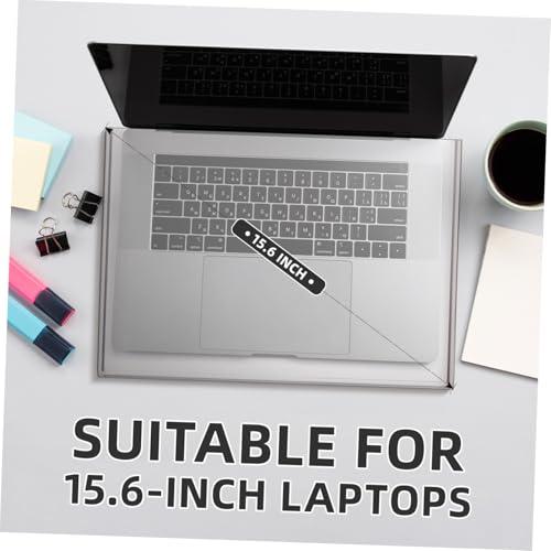 DOITOOL Clear Acrylic Keyboard Cover Protector Anti-Cat, 15.6 in Laptop Keyboard Dust Cover Computer Transparent Mechanical Laptop Protector Case, 15.7x10.4x1.6in - size: 40.00X26.50X4.00CM