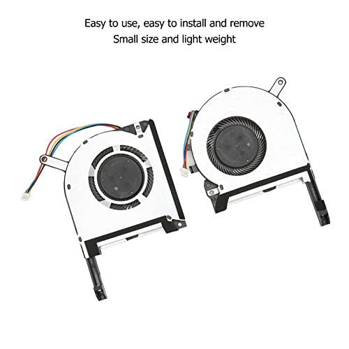 Aluminum Laptop Cooler Stand with 2 Ultra Quiet Fans Design for 13 17 Notebooks Gaming Laptops - size: CPU and GPU Fan