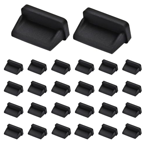 30Pcs USB Port Cover USB Dust Plug Type A Female Cover USB-A Dust Plugs Easy to Grip Type-A Female Ports Protecor Kit Easy to Install