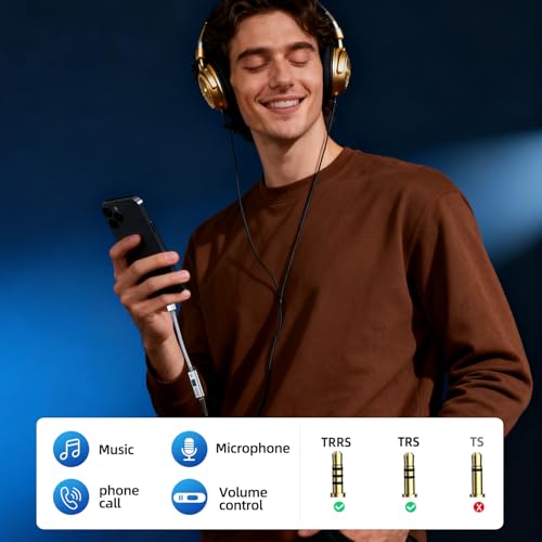 USB C to 3.5mm Audio Adapter Equipped with Dual DAC Chip CX31993&MAX97220, Audio Dongle with HiFi Amplifier, USB C to 3.5mm Headphone Aux Converter & USB A Adapter for Android iPhone iPad PC Mac - color: Silver