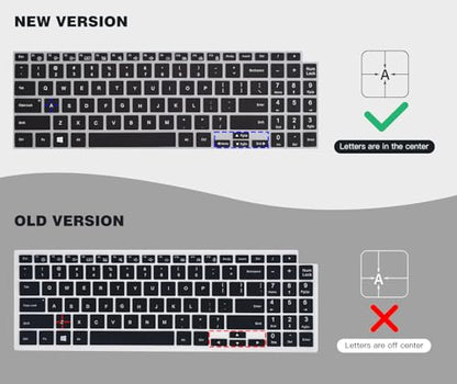 CaseBuy Keyboard Cover for 2025 2024 2023 Samsung Galaxy Book 5 4 3 2 Pro 360/360 16" 15.6", Galaxy Book 5/4 /3 Ultra|Edge 16" NP750QHA NP750XGK NP960XFG NP964XFG NP754XFG Keyboard Protector, Black - color: Black