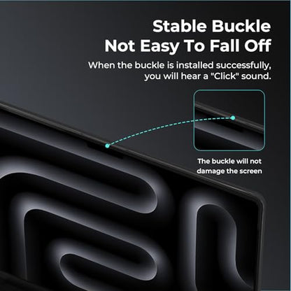 BlueSwan Flexible Case for MacBook Pro 14 inch, M5-M1 Pro/Max 2026-2021 | Anti-Scratch Protective Laptop Cover with Grippy Matte Texture, Seamless Fit and Lightweiht, Frosted Black - color: Frosted Black, size: Pro 14-inch (2026-2021)