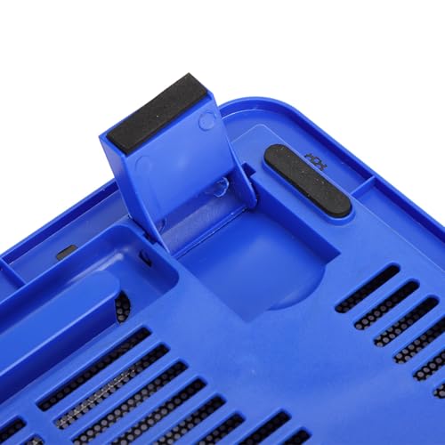 Yosoo Health Gear Laptop Cooling Pad with Big Fan, USB Powered Stand for 14" or Smaller Notebooks, Quiet Laptop Cooler Base (Blue) - color: Blue