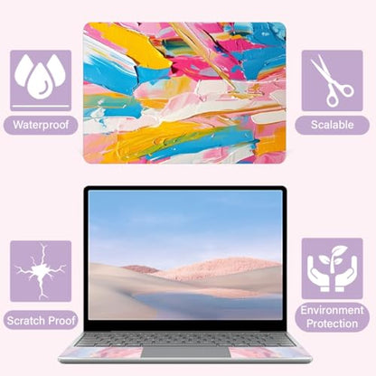 CREATCABIN Colours Laptop Skin Sticker Decal Netbook Skin Sticker Notebook Art Decal 12" 13" 13.3" 14" 15" 15.4" 15.6" Universal Laptop Protector Cover Waterproof Scratchproof Removable Easy to Apply - style: Colours