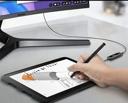 Galaxy Tab Active4 Pro/Active5 Pro Stylus Pen Replacement for Samsung Galaxy Tab Active 4/ Active4 Pro/Active5 Pro T630 T638 T636 Pen （Black） - color: （Black）