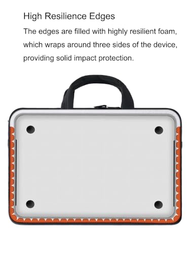 Slim Business Laptop Sleeve, Lightweight Protective Case with Handle & Pockets for 14/15.6" Laptops - color: Grey, size: 15.6inch