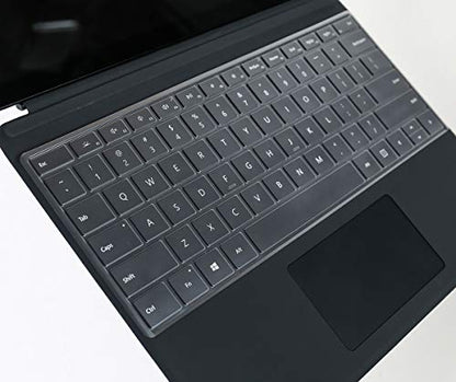 CaseBuy Ultra Thin TPU Keyboard Cover for 2024 Microsoft Surface Pro 11 Tablet (13" Copilot+ PC), Surface Pro 10/9 / 8 13 inch Tablet Protector (Not Fit Surface Pro Flex) - size: Surface Pro 11/10/9/8 13 inch (2024)