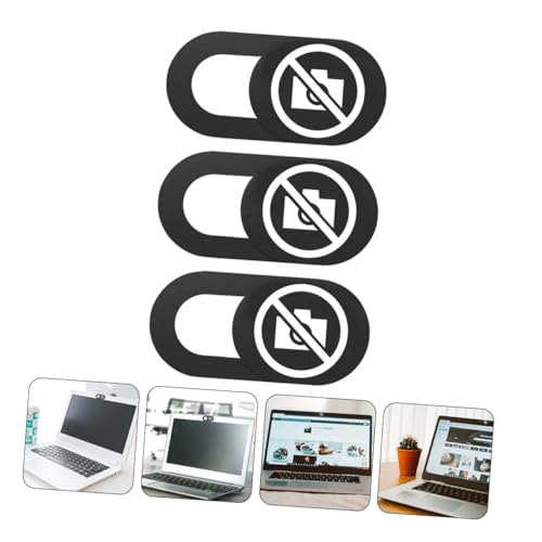 SHINEOFI 3pcs Webcam Cover Slide for Laptop, Tablet, and PC – Privacy Camera Protector, Ultra-Thin Sliding Lens Cover for Secure Visual Privacy in Office and Home Use