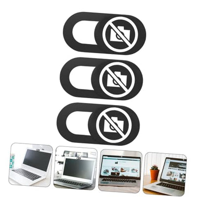 SHINEOFI 3pcs Webcam Cover Slide for Laptop, Tablet, and PC – Privacy Camera Protector, Ultra-Thin Sliding Lens Cover for Secure Visual Privacy in Office and Home Use