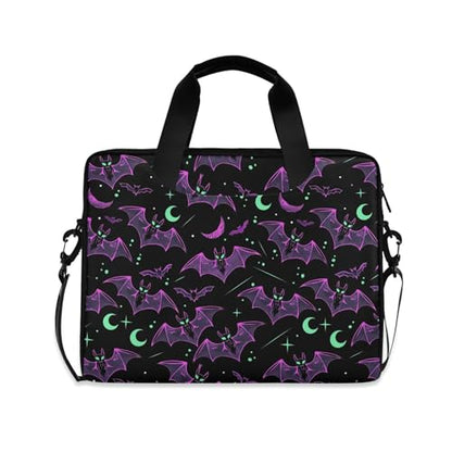MNSRUU Laptop Bag for 15.6 inch Black Gothic Bats - color: Bats A8890