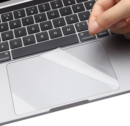 2-Pack Trackpad Protector for 2026-2023 MacBook Air 15.3-inch (M5/M4/M3/M2 Models) A3448 A3241 A3114 A2941 with Touch ID Trackpad Cover Scratch-Resistant Smooth Surface Water-Resistant