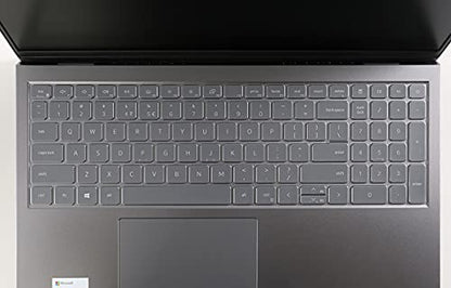 Keyboard Cover for Dell Inspiron 15 5510 5515 5518 15.6"/ Inspiron 15 3510 3511 3520 3525 3530 3535, Dell Vostro 15 3510 5510 5515, Dell Latitude 3520 Keyboard Skin Protector
