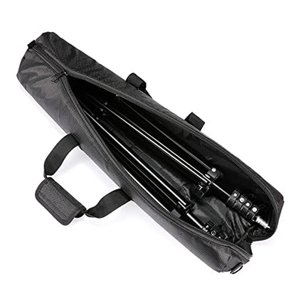 39in/100cm Tripod Carrying Case, Heavy Duty Nylon Bag with Shoulder Strap, Padded for Light Stand, Tripods, Monopods, Umbrellas, Softboxes, Boom Stand, Speaker Stands, Mic Stands - size: 39"/100cm