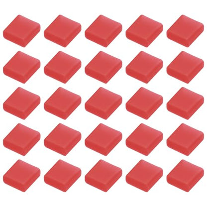 uxcell 40pcs USB Male Port Silicone Protectors Anti Dust Cap Cover Red - color: Red