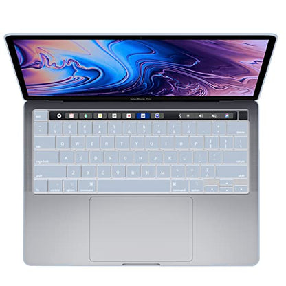 IBENZER Compatible with MacBook Pro 13 Inch Case M2 M1 2026 2025 2024 2023 2022 A2338 A2289 A2251 A2159 A1989 A1706 A1708, Hard Shell Case & Keyboard Cover for Mac Pro 13, Sierra Blue,T13SIBL+1 - color: Sierra Blue