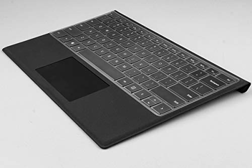 Microsoft Surface Keyboard Cover - Ultra Thin Transparent Skin, Accessory for Surface Pro 7, 6, 5, 4 - US Layout - size: Surface Pro 7/6/5/4