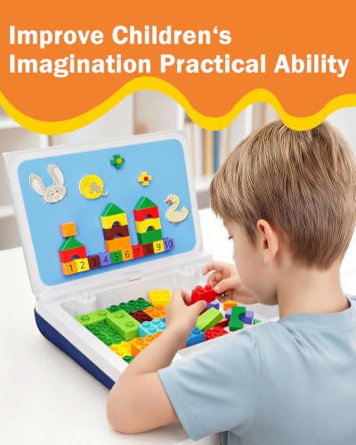 Multifunctional Kids Lap Desk with Storage Cushion (MINI) | Magnetic Pannel, Tablet & Book Stand – Portable iPad Lap Desk for Kids Drawing Writing Learning Playing