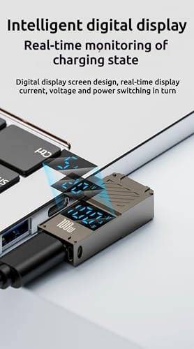 USB C to DC Adapter – GaN Charger Adapter Cable, Connector Tip to USB-C for Laptops (Travel Plug Adapter, 4.0 * 1.35mm ASUS) - size: 4.0 * 1.35mm ASUS
