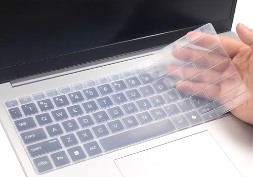 Keyboard Skin Compatible for 2025 2026 HP ProBook 440 445 G11 14 inch & HP EliteBook 640 645 1040 G11 14", EliteBook 6/8 G1i G1a 14” (NOT for ProBook 440 445 G10/G9/G8/G7/ or EliteBook Ultra 14) Clear - color: Clear, size: Compatible for HP ProBook 440 G1