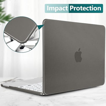 Matte Frosted Compatible with MacBook Neo 13 Inch 2026 (Model A3404 | A18 Pro Chip) | Anti-Fingerprint Hard Shell, Ultra Slim, Non-Slip, Lightweight Protective Cover | Frosted Black - color: Matte Black