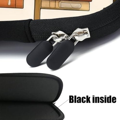 15.6" laptop sleeve chromebook case adjustable shoulder strap with handle accessory pocket (MMSJ-1) - color: Mmsj-1