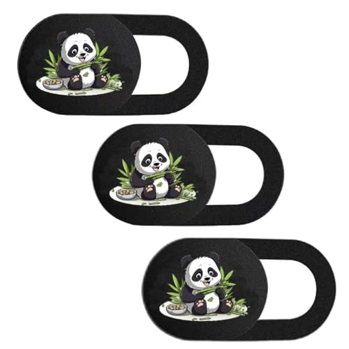 3 Pack Laptop Web Camera Cover Ultra Thin (0.027in) Webcam Cover Slide Turtle Printed for Laptop,Desktop,PC,Macboook,iMac,Computer,Smartphone