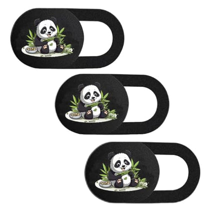 3 Pack Laptop Web Camera Cover Ultra Thin (0.027in) Webcam Cover Slide Turtle Printed for Laptop,Desktop,PC,Macboook,iMac,Computer,Smartphone