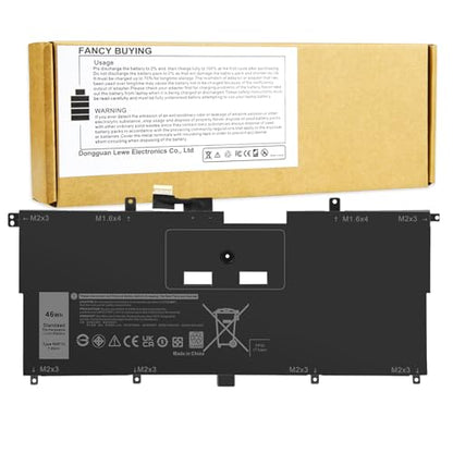 Fancy Buying NNF1C Laptop Battery for Dell XPS 13 2 in 1 9365 XPS 13 9365 2-in-1 2017 XPS 13-9365-D1605TS D1805TS D2805TS D3605TS D3805TS D4605TS Series P71G P71G001 HMPFH 0NNF1C NP0V3 0HMPFH - size: 11*4.8*0.17inch