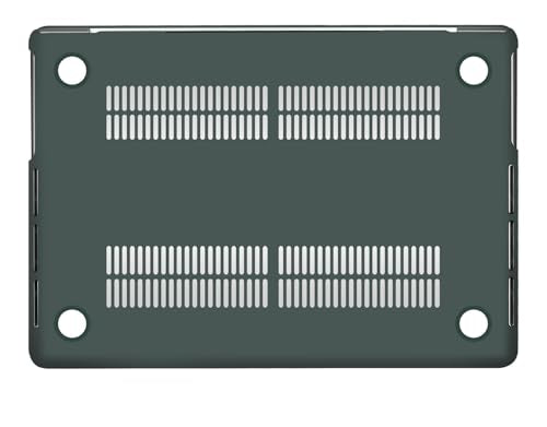 UESWILL Compatible with MacBook Pro 14 inch Case 2026-2021 Release with M5 M4 M3 M2 M1 Pro Max chip & Touch ID, Laptop Matte Hard Shell Protective Cover, Midnight Green - color: Midnight Green, size: MacBook Pro 14" (M1 M2 M3 M4 M5)
