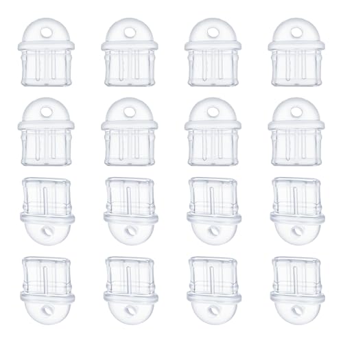 50 Pcs USB C Dust Plug Cell Phone Dust Plug Type C Anti-Dust Cover Clear Charging Port Plugs Dusts Cover with Hanging Hole for Women Men Phones Earphones Laptops Accesories