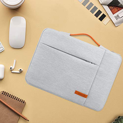 Lacdo 360° Protective Laptop Sleeve Case for 13 inch MacBook Air M5 A3449 (2026), M4 A3240 2025, M3 A3113 A2681 A2337 | 13" MacBook Neo A18 Pro A3404 (2026) | iPad Air/Pro 13 M5 Computer Bag, Gray - color: Gray, size: New MacBook Air/Neo/Pro 13 Inch
